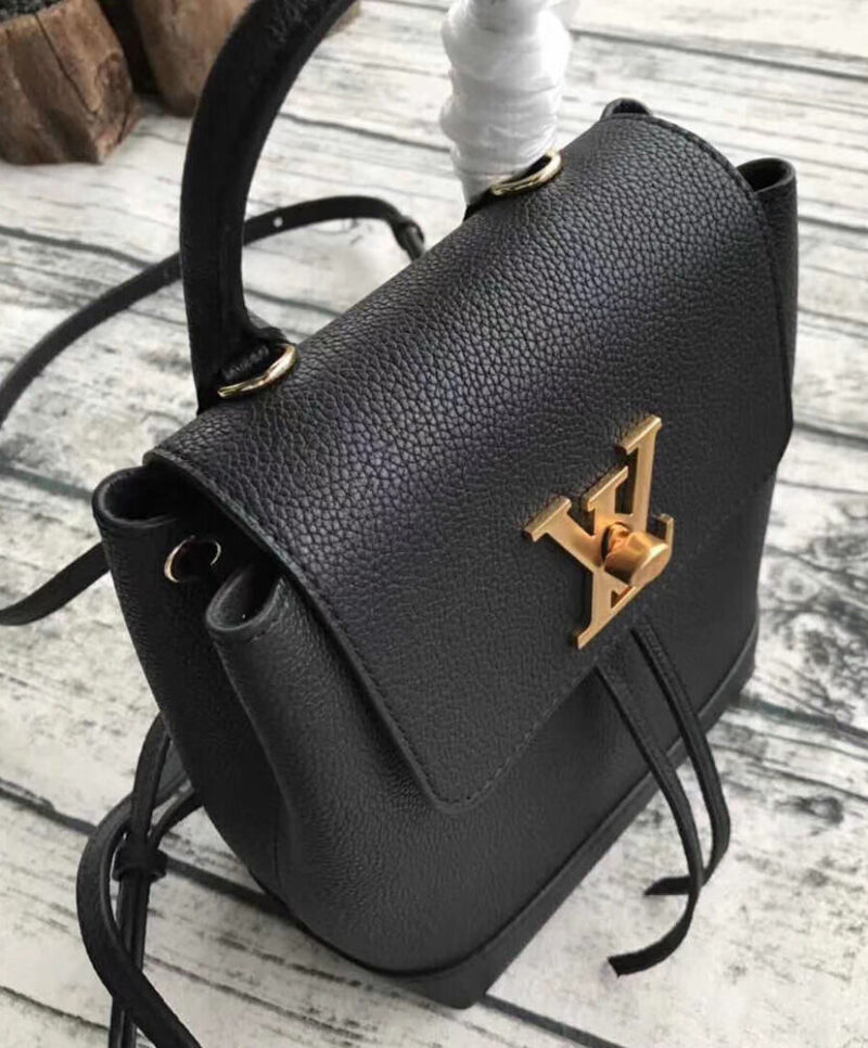 Louis Vuitton Lockme Backpack Mini 54573 Black
